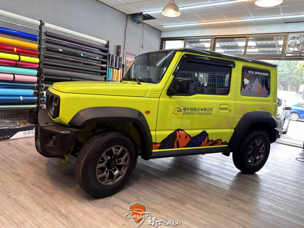 SUZUKI JIMNY 企業形象車體廣告車身彩貼