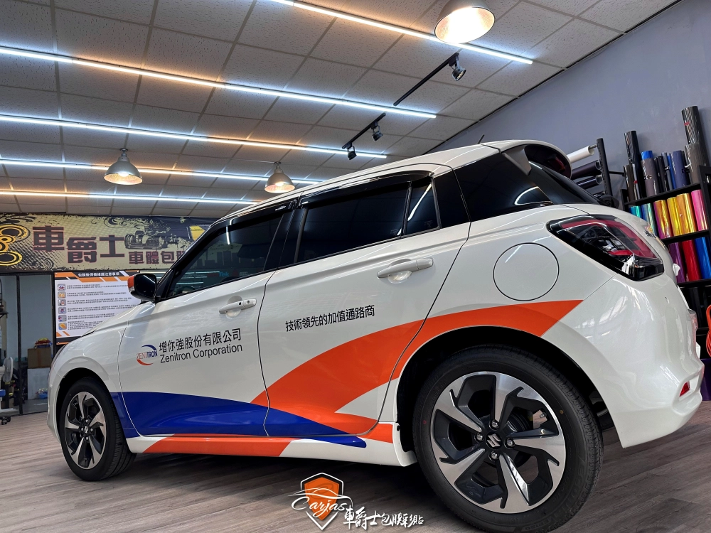 SUZUKI SWIFT 企業形象車體廣告車身彩貼