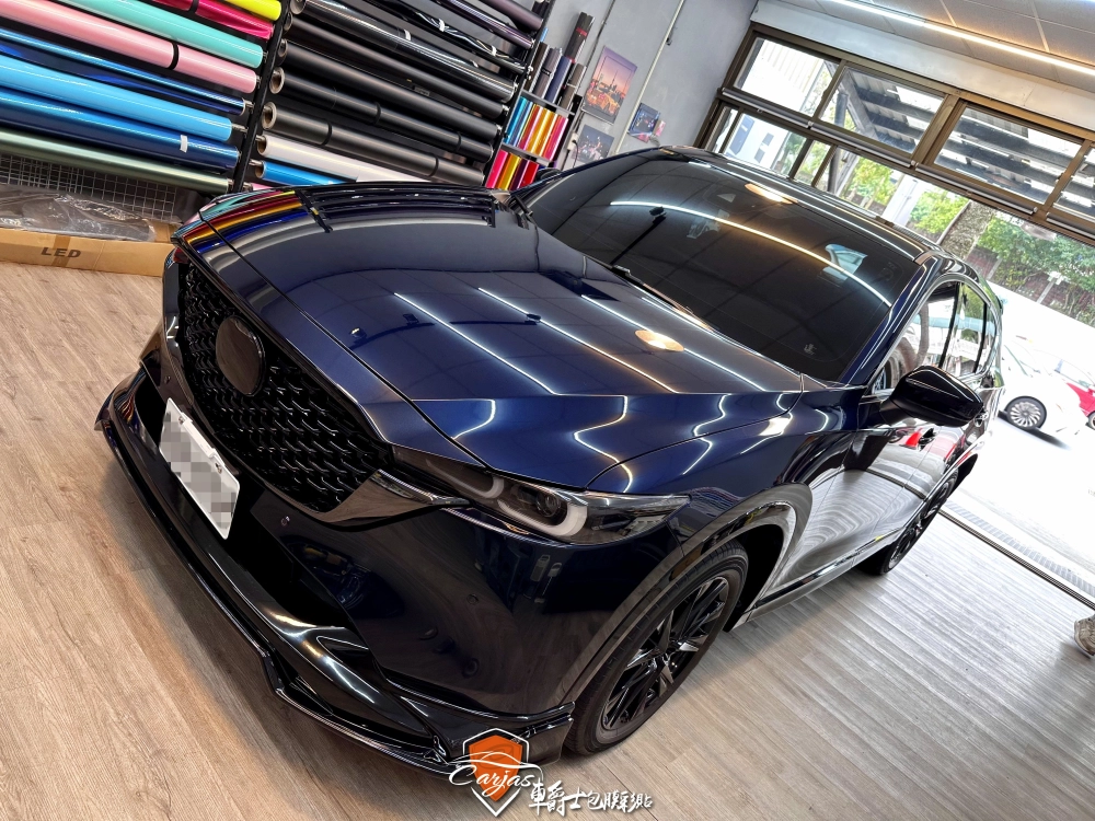 MAZDA CX-5 類全景天窗高亮黑車頂貼膜