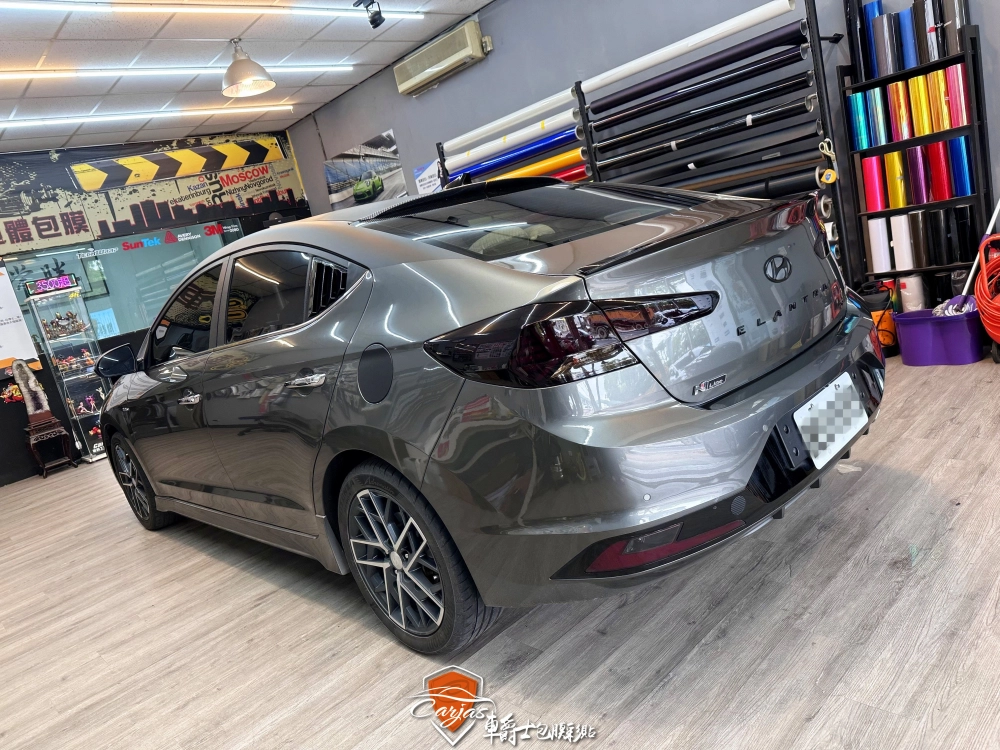 HYUNDAI ELANTRA 尾燈TPU深燻黑