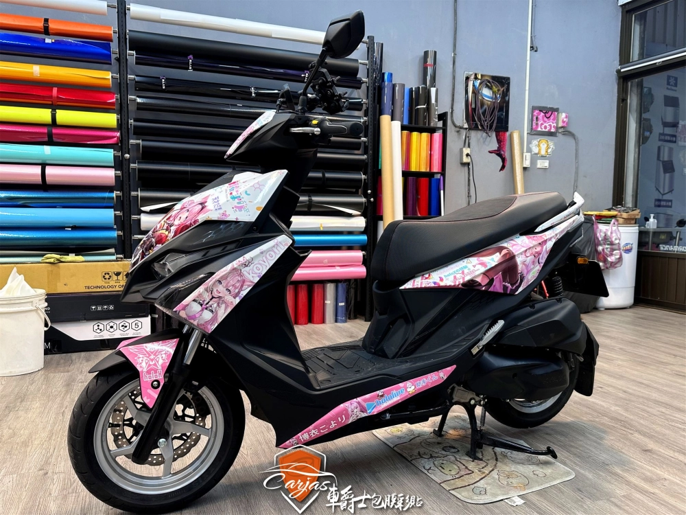 KYMCO RTS165 客製化全車痛車彩貼設計代施工