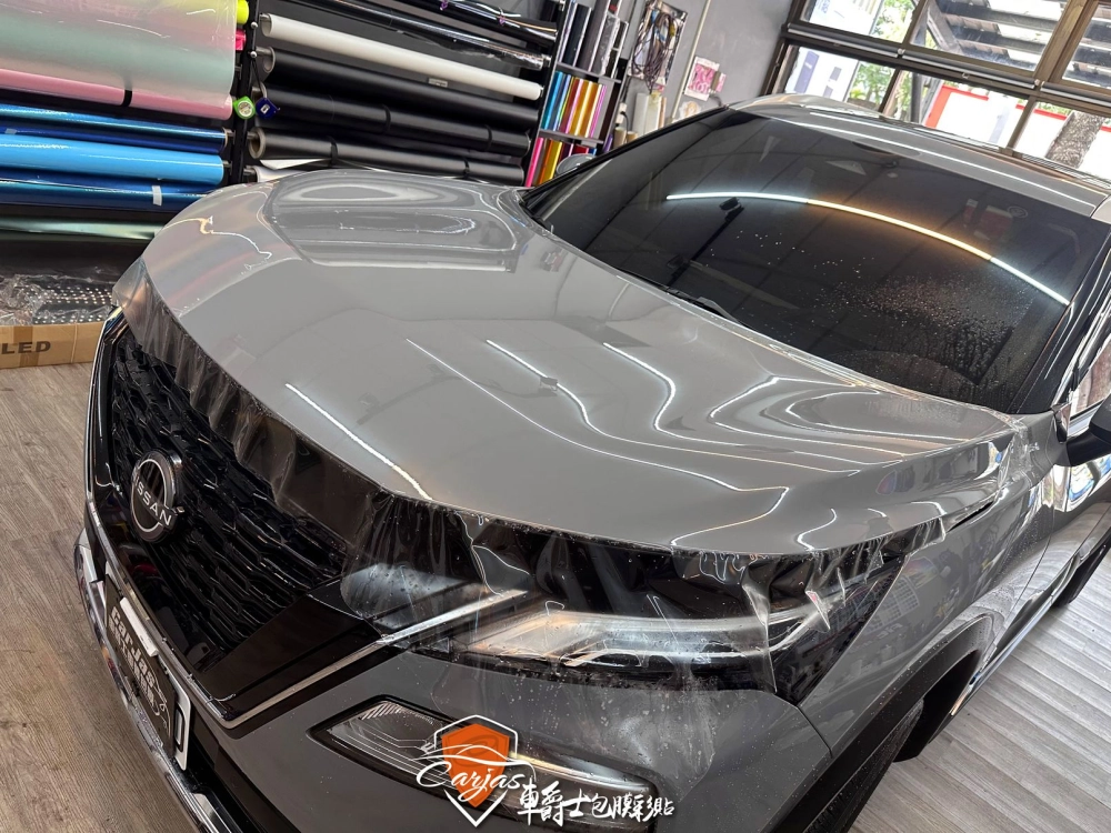 NISSAN X-TRAIL 引擎蓋、車燈、門檻 TPU自體修復透明犀牛皮保護膜