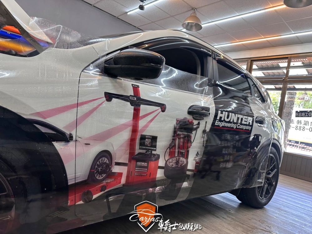 FORD KUGA 銘鋒企業客製化車體廣告車身彩貼
