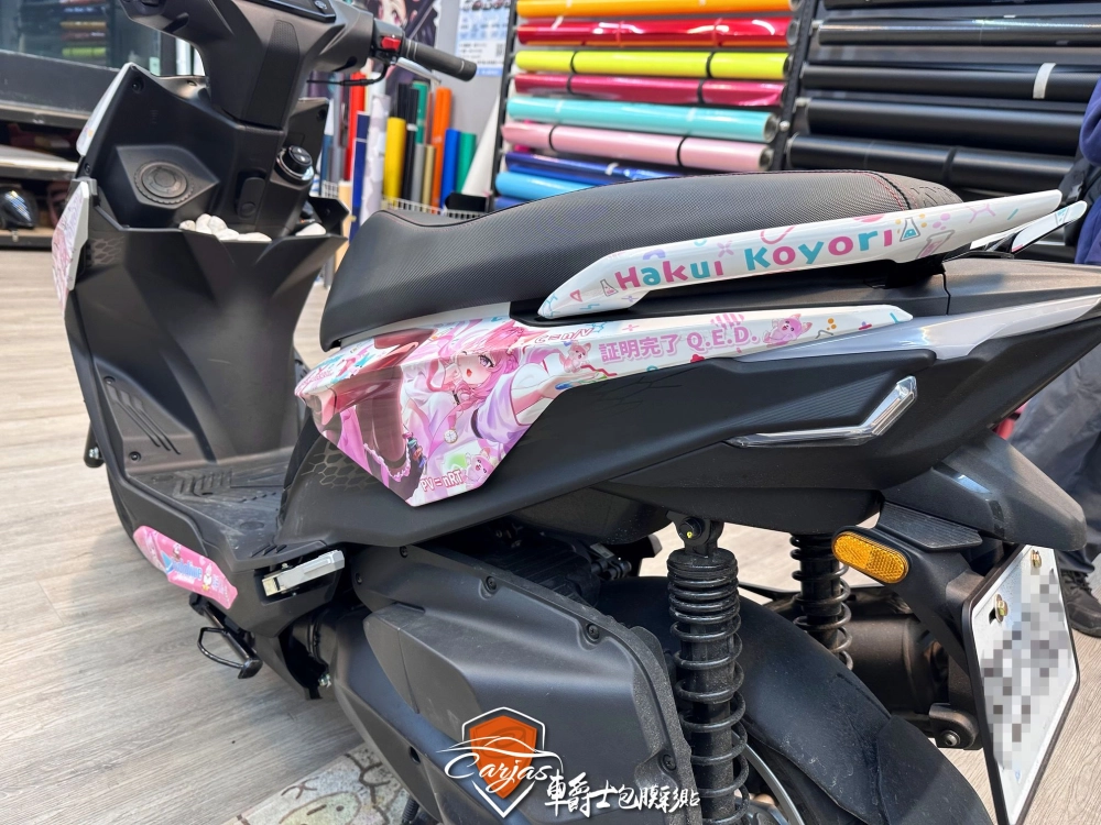 KYMCO RTS165 客製化全車痛車彩貼設計代施工