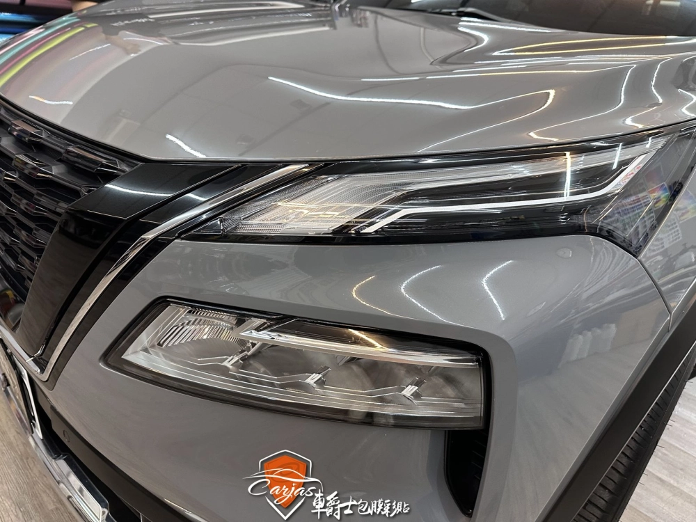 NISSAN X-TRAIL 引擎蓋、車燈、門檻 TPU自體修復透明犀牛皮保護膜
