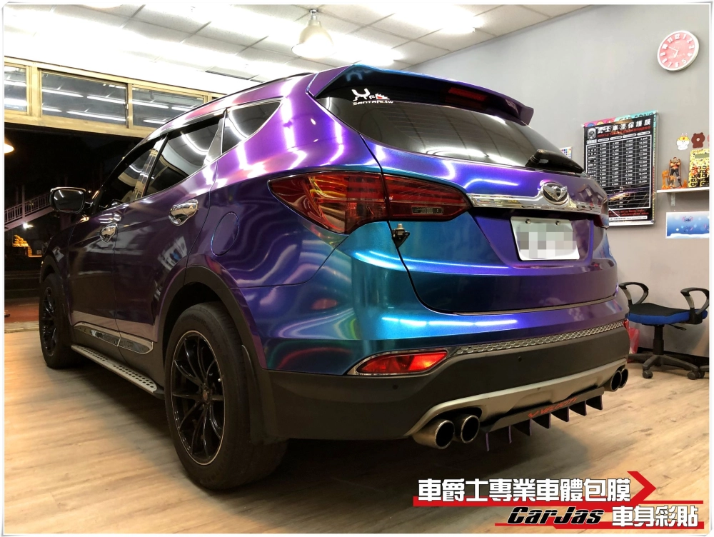 HYUNDAI SANTA FE 全車奢華變色改色包膜
