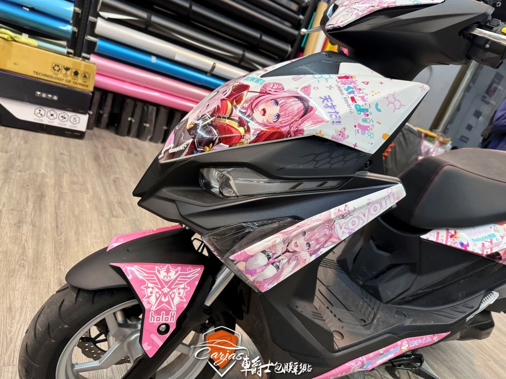 KYMCO RTS165 客製化全車痛車彩貼設計代施工