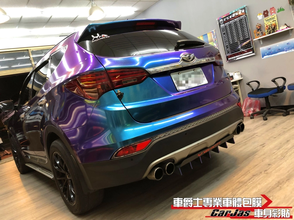 HYUNDAI SANTA FE 全車奢華變色改色包膜