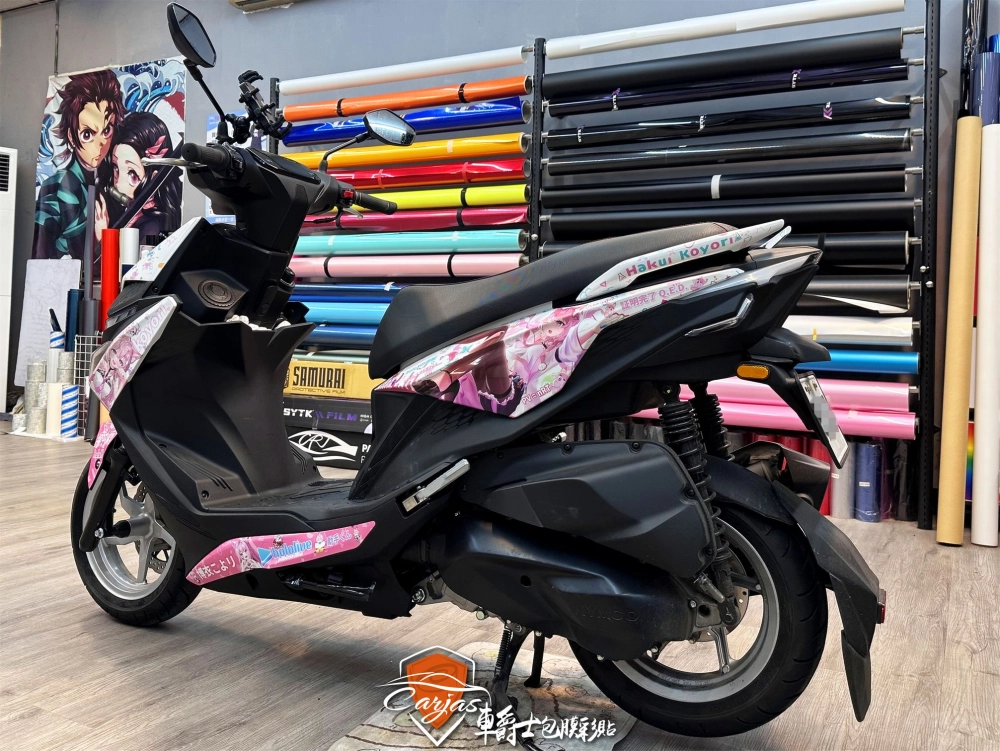 KYMCO RTS165 客製化全車痛車彩貼設計代施工