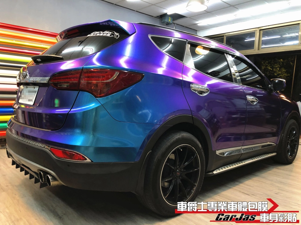 HYUNDAI SANTA FE 全車奢華變色改色包膜