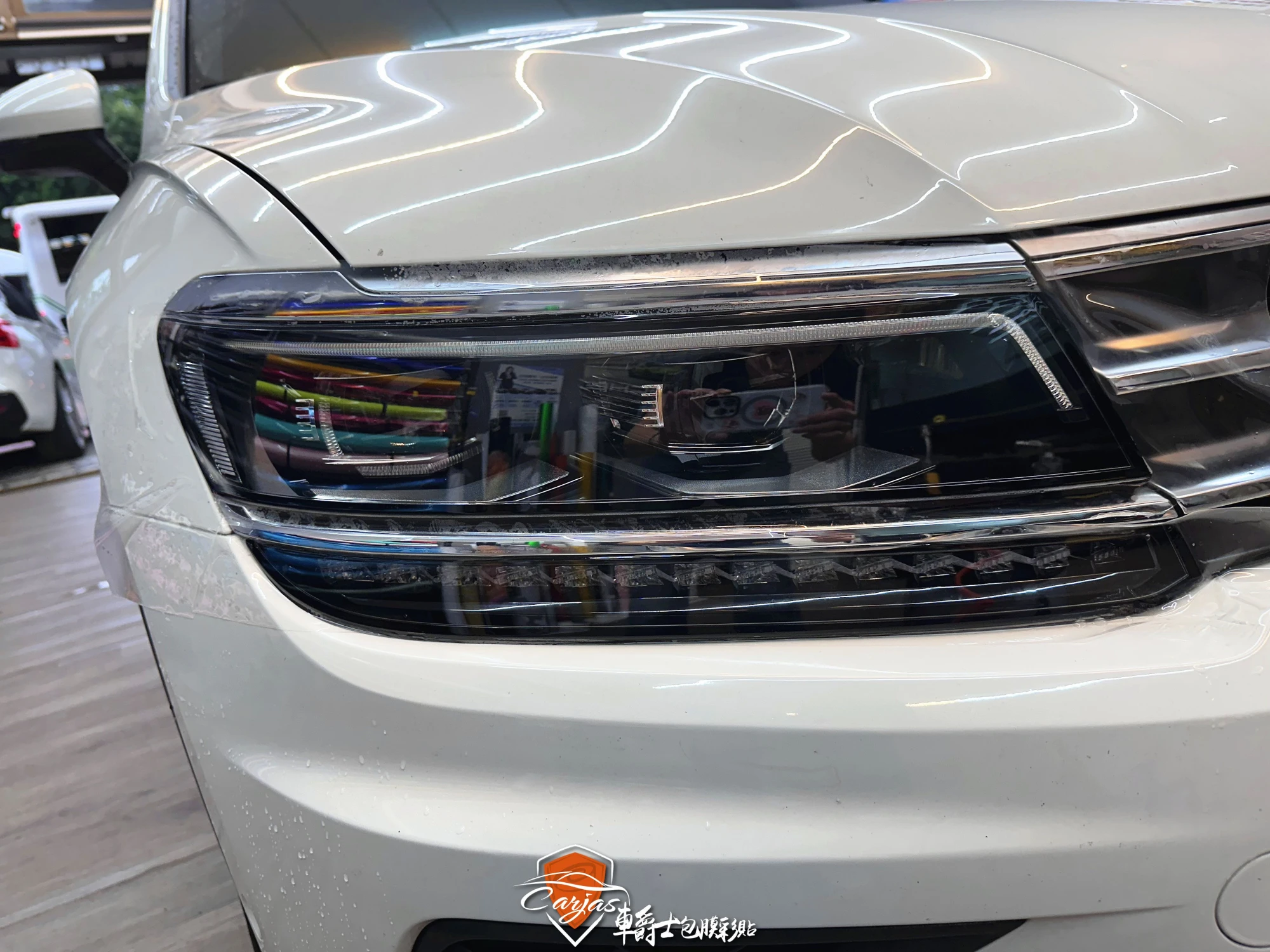 VOLKSWAGEN TIGUAN 大燈TPU自體修復透明犀牛皮保護包膜