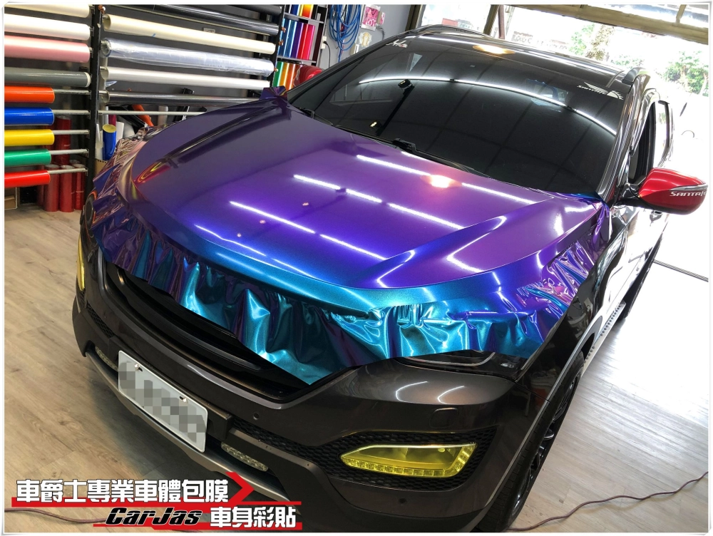 HYUNDAI SANTA FE 全車奢華變色改色包膜