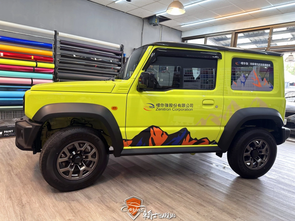 SUZUKI JIMNY 企業形象車體廣告車身彩貼