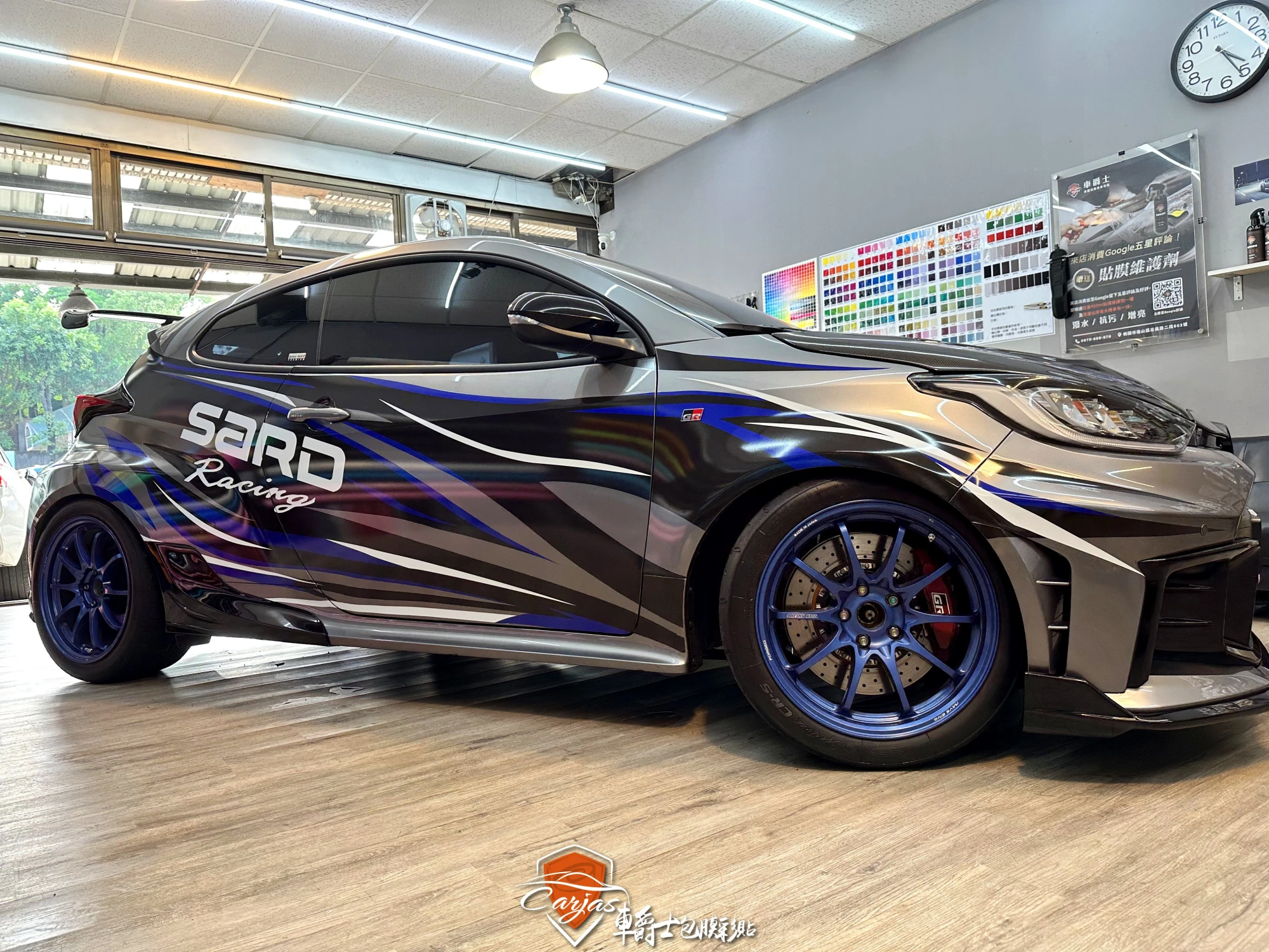 TOYOTA GR YARIS 客製化車身彩貼