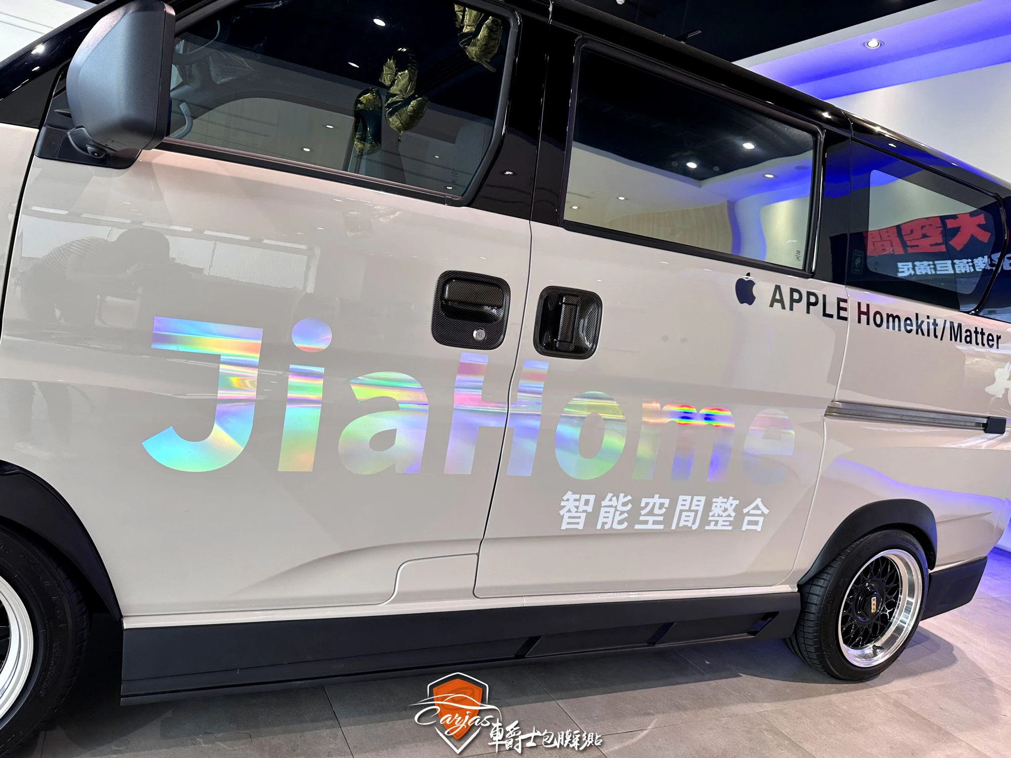 MITSUBISHI J SPACE 企業形象車體廣告車身彩貼