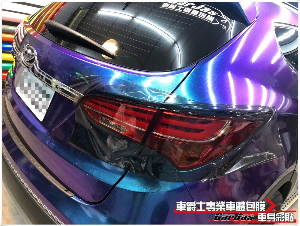 HYUNDAI SANTA FE 全車奢華變色改色包膜