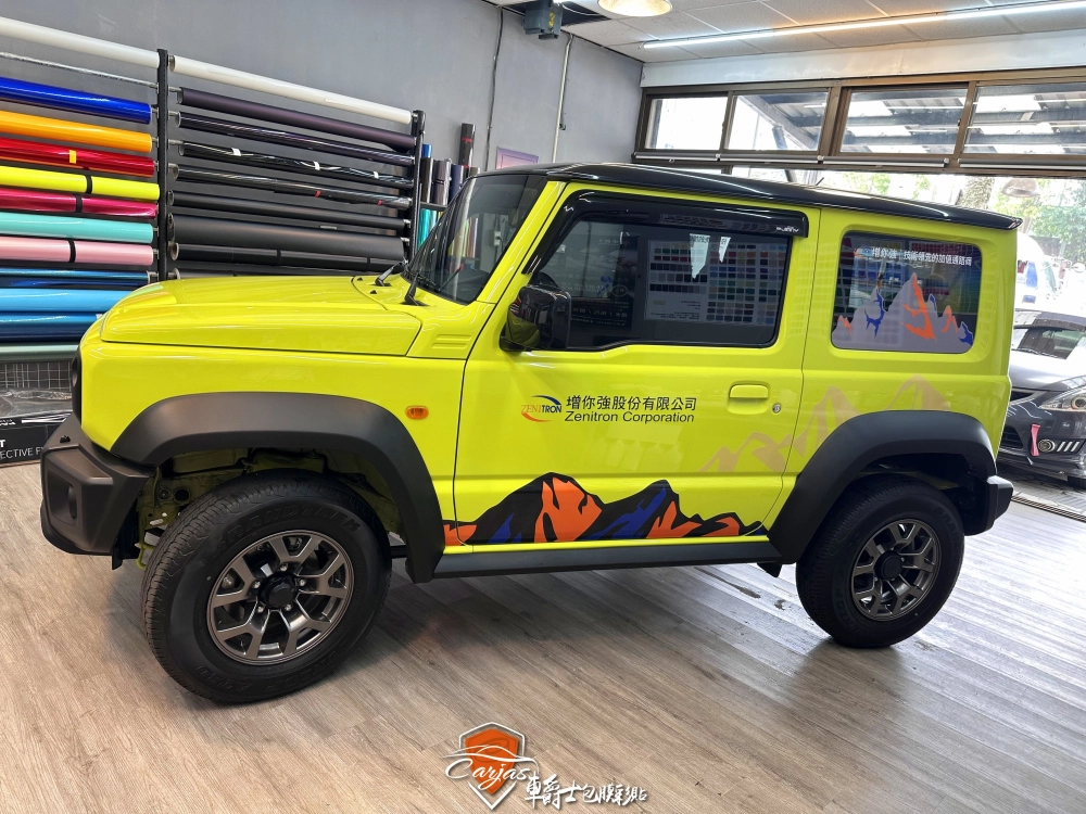 SUZUKI JIMNY 企業形象車體廣告車身彩貼