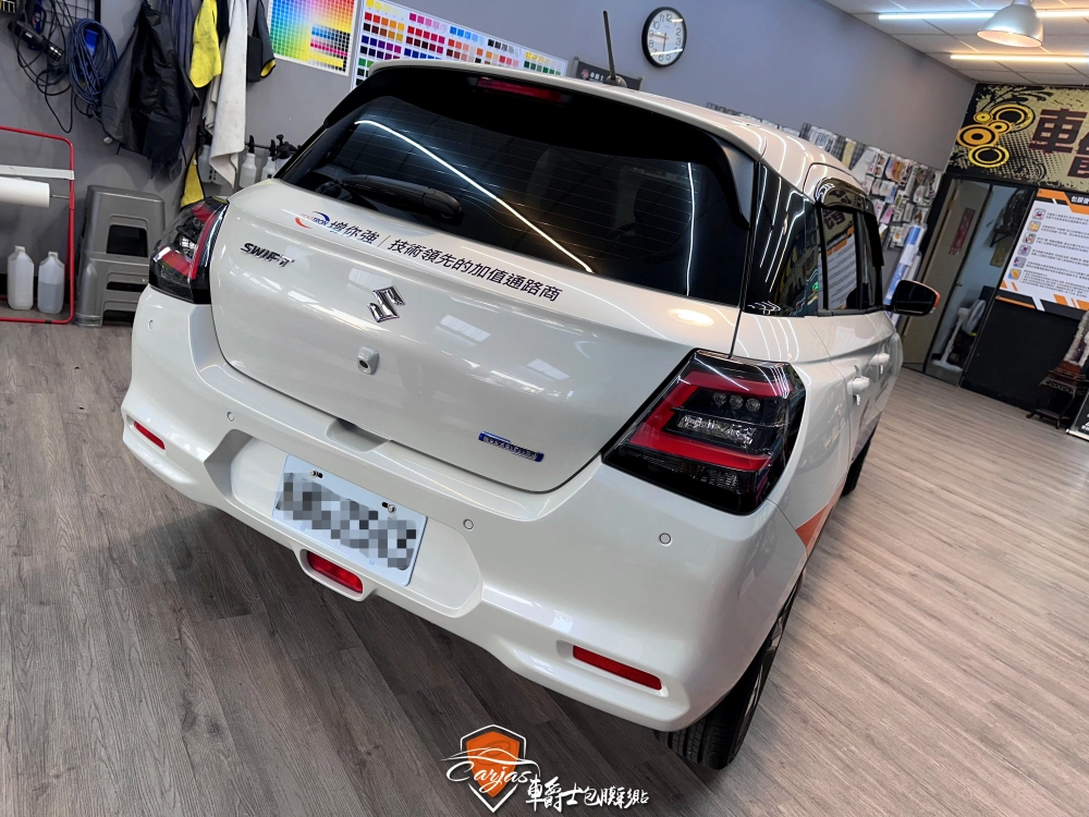 SUZUKI SWIFT 企業形象車體廣告車身彩貼