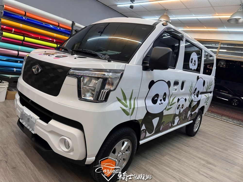 MITSUBISHI J SPACE 客製化車身彩貼&全車玻璃隔熱紙