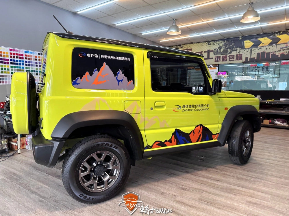 SUZUKI JIMNY 企業形象車體廣告車身彩貼