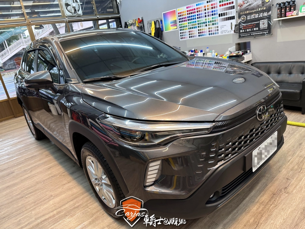 TOYOTA COROLLA CROSS 全車漆面、大燈 TPU自體修復透明犀牛皮保護膜