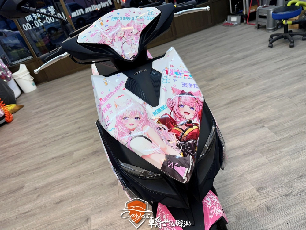 KYMCO RTS165 客製化全車痛車彩貼設計代施工