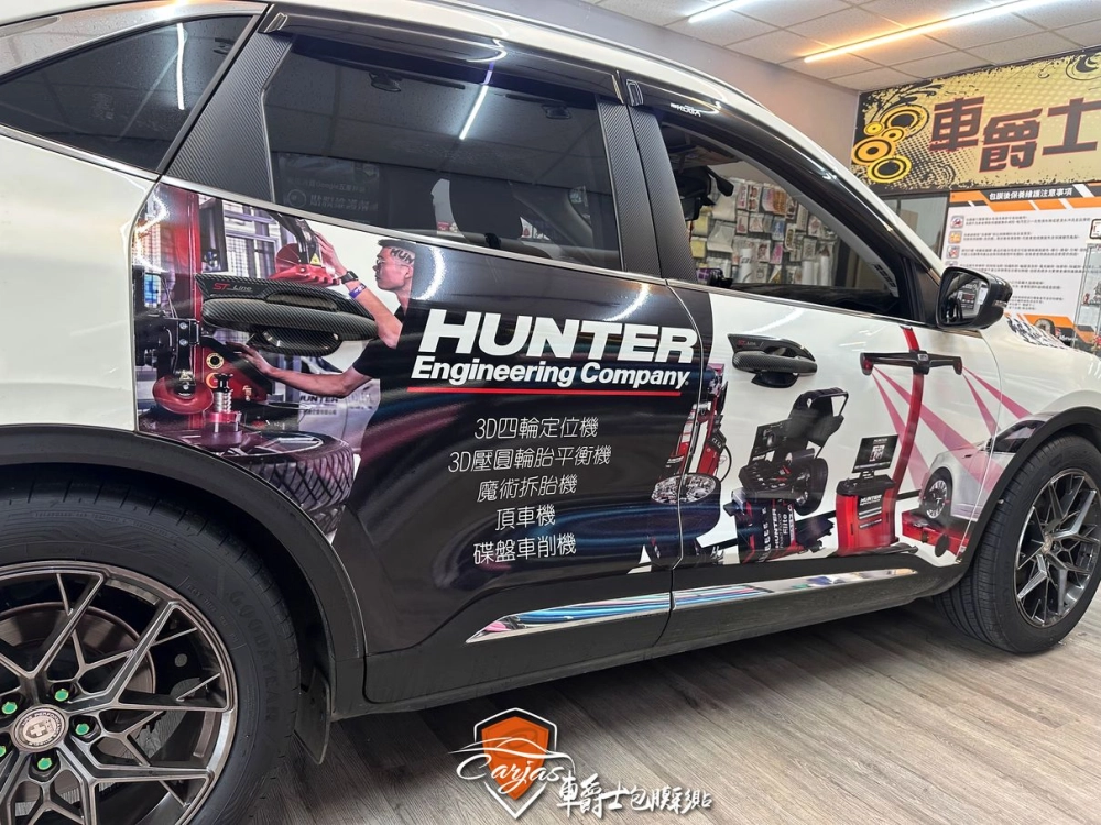 FORD KUGA 銘鋒企業客製化車體廣告車身彩貼
