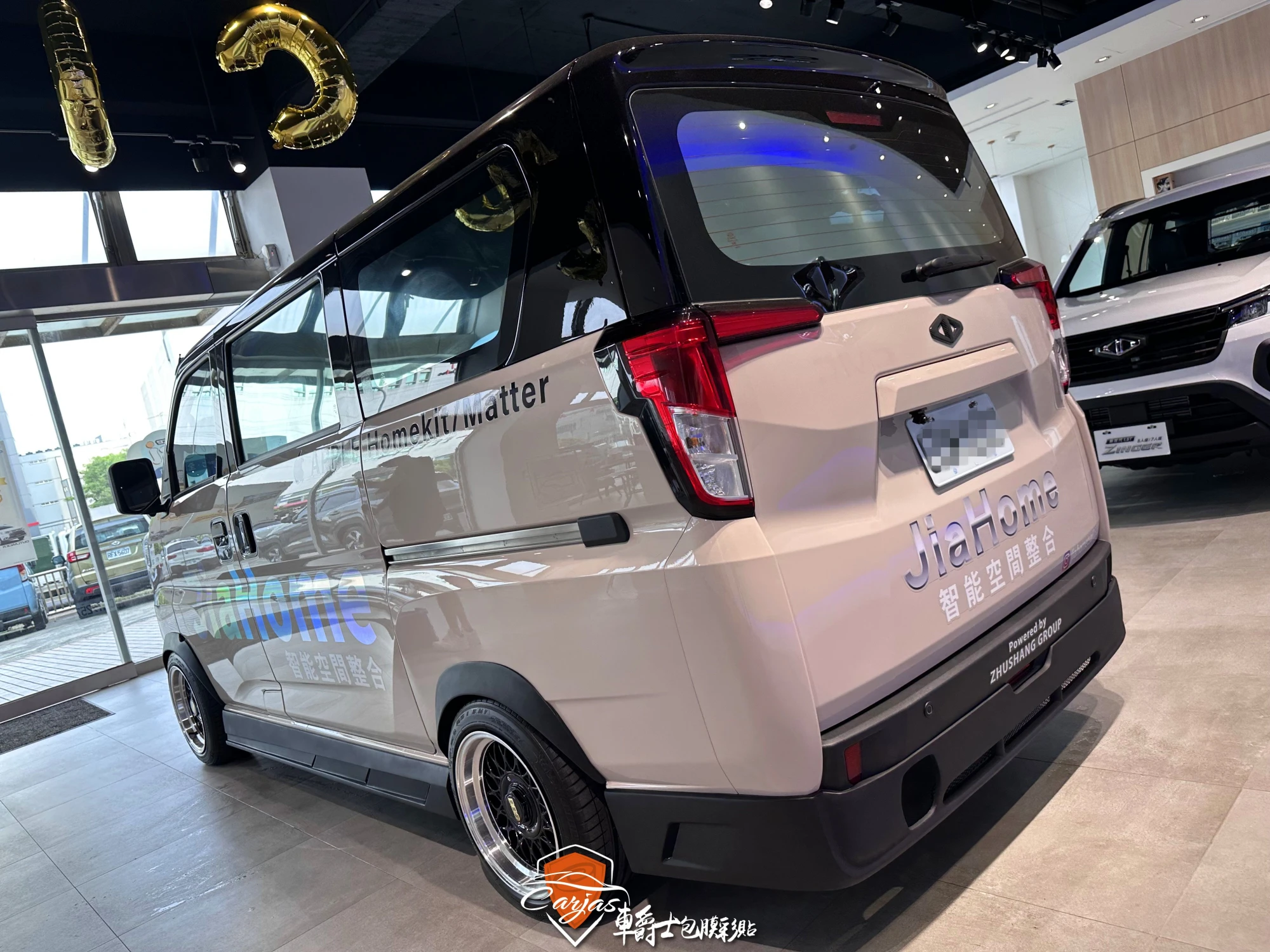 MITSUBISHI J SPACE 企業形象車體廣告車身彩貼