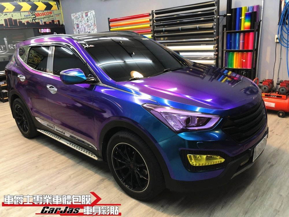 HYUNDAI SANTA FE 全車奢華變色改色包膜