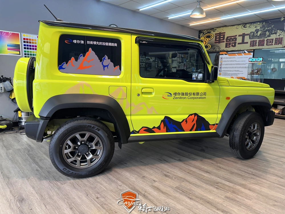 SUZUKI JIMNY 企業形象車體廣告車身彩貼