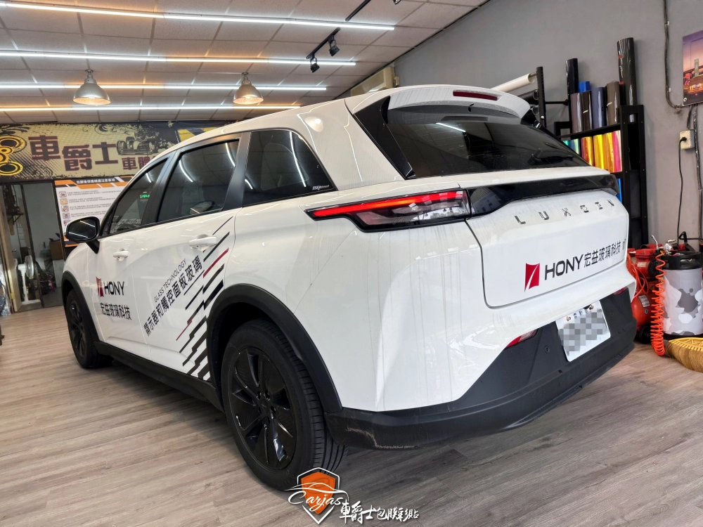 LEXGEN N7 宏益玻璃科技企業形象車體廣告車身彩貼