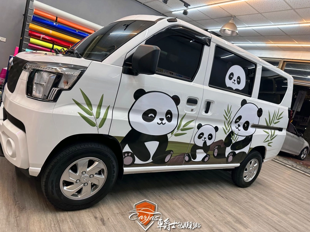MITSUBISHI J SPACE 客製化車身彩貼&全車玻璃隔熱紙