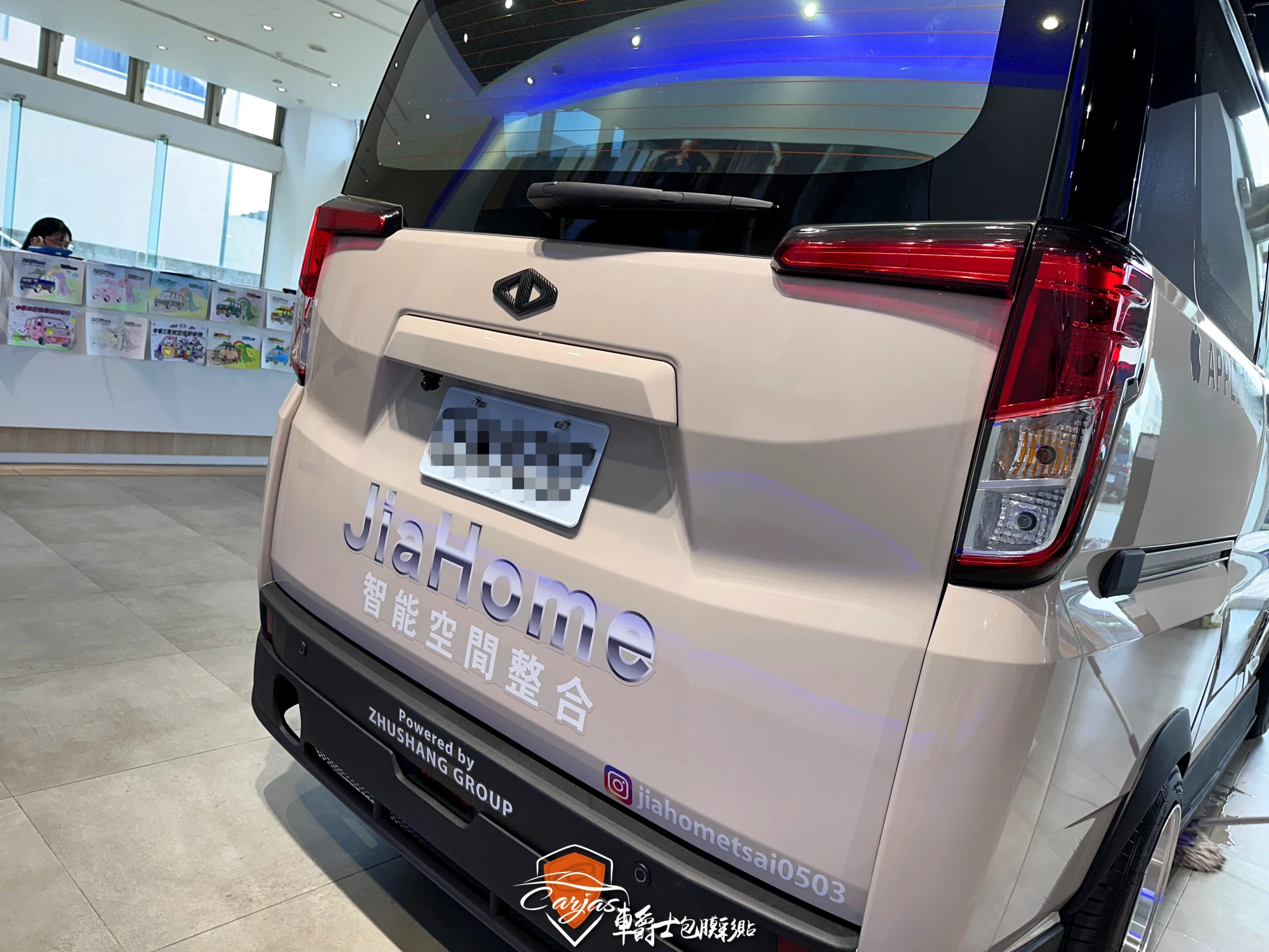 MITSUBISHI J SPACE 企業形象車體廣告車身彩貼
