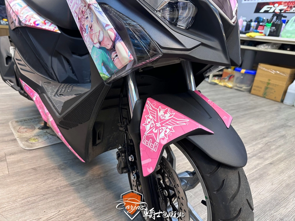 KYMCO RTS165 客製化全車痛車彩貼設計代施工