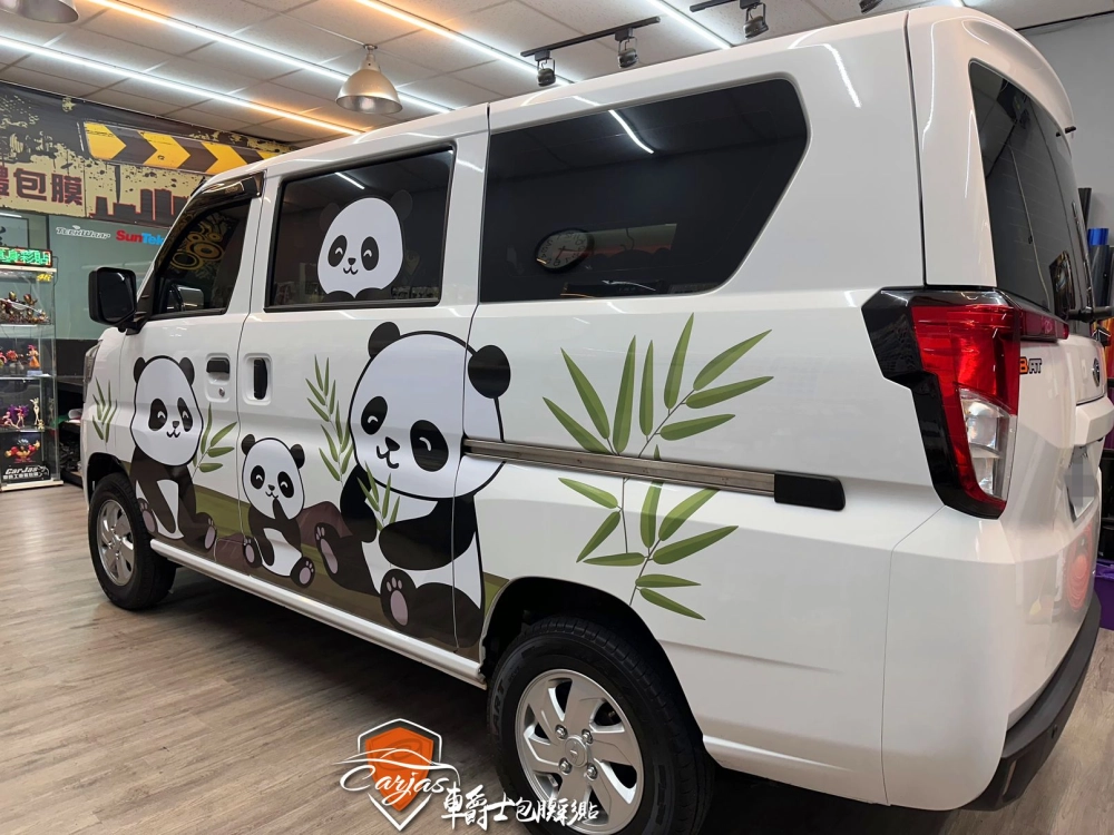 MITSUBISHI J SPACE 客製化車身彩貼&全車玻璃隔熱紙