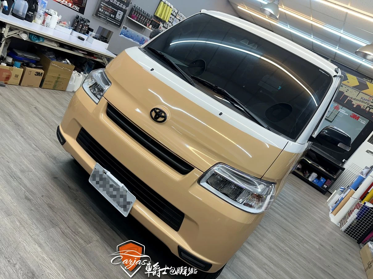 TOYOTA TOWN ACE 磚星球企業形象車體廣告車身彩貼