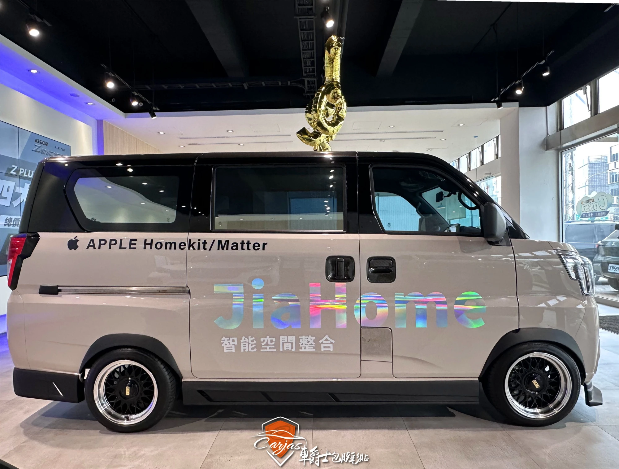 MITSUBISHI J SPACE 企業形象車體廣告車身彩貼