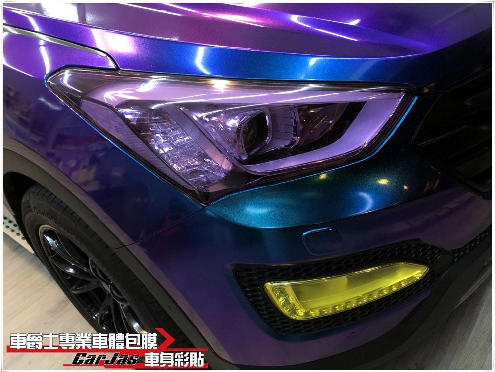 HYUNDAI SANTA FE 全車奢華變色改色包膜