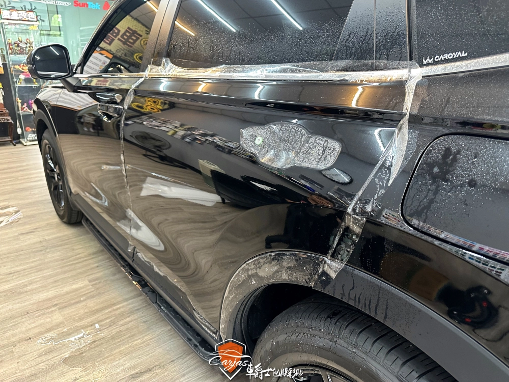 HONDA CR-V 全車漆面TPU自體修復透明犀牛皮保護膜、大燈燻黑改色包膜
