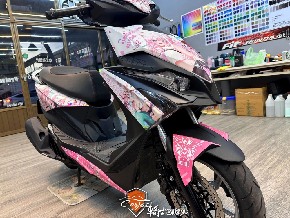KYMCO RTS165 客製化全車痛車彩貼設計代施工