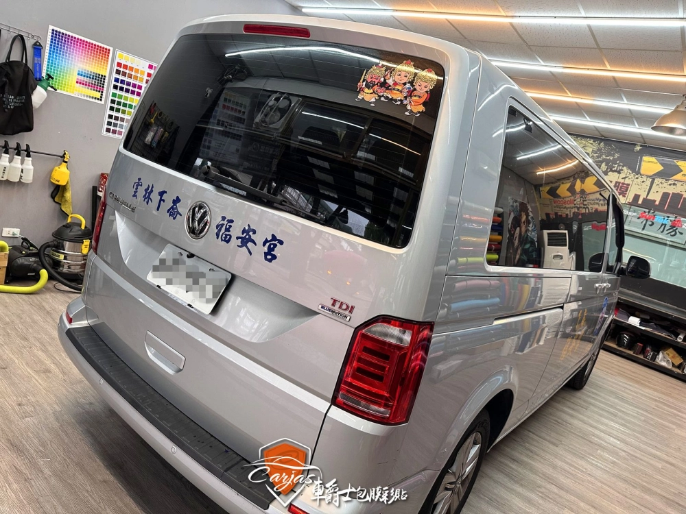 下崙福安宮車身彩貼