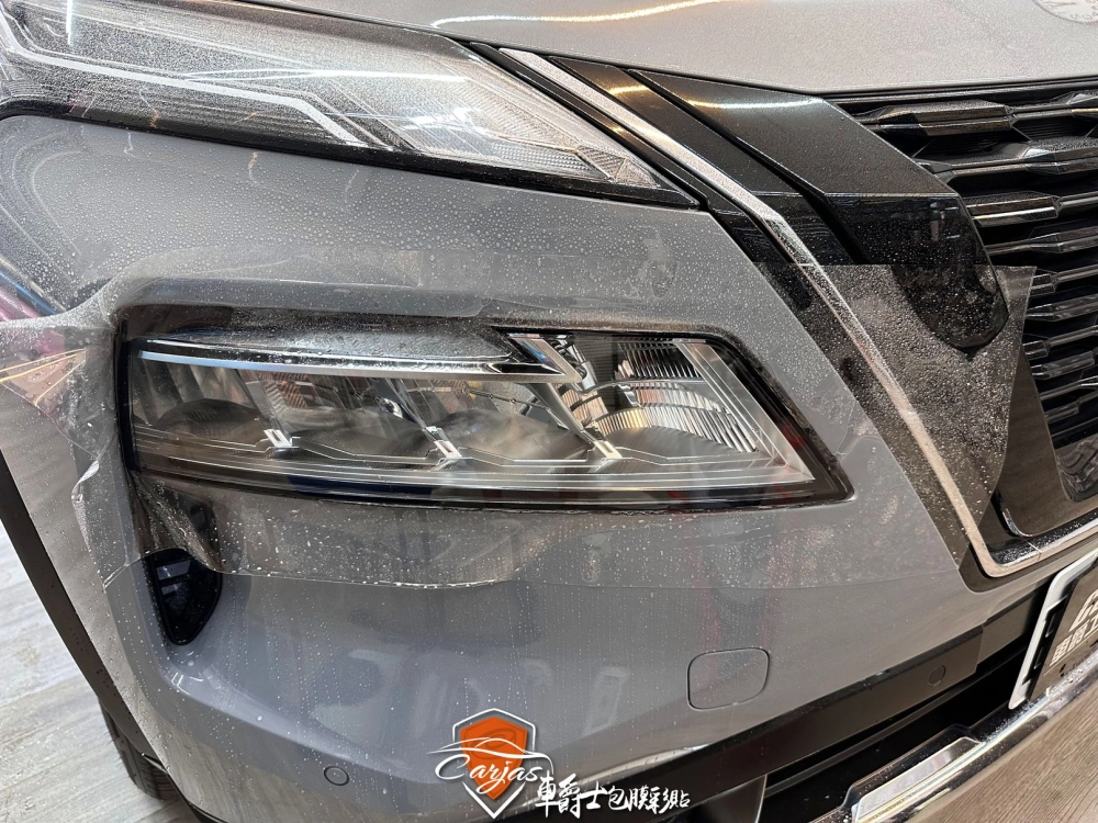 NISSAN X-TRAIL 引擎蓋、車燈、門檻 TPU自體修復透明犀牛皮保護膜