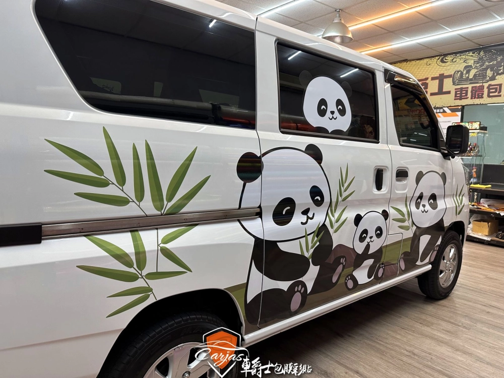 MITSUBISHI J SPACE 客製化車身彩貼&全車玻璃隔熱紙