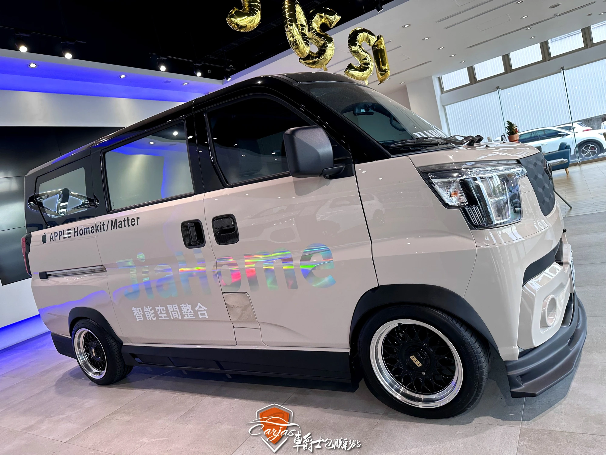 MITSUBISHI J SPACE 企業形象車體廣告車身彩貼