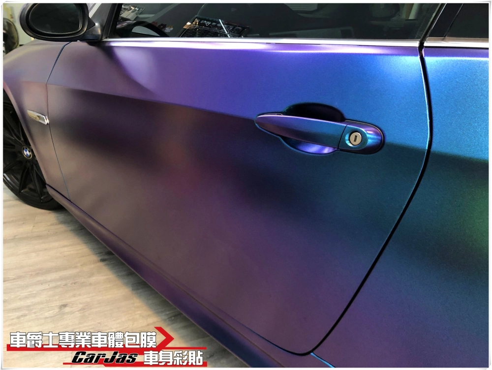 BMW 335 全車奢華變色改色包膜