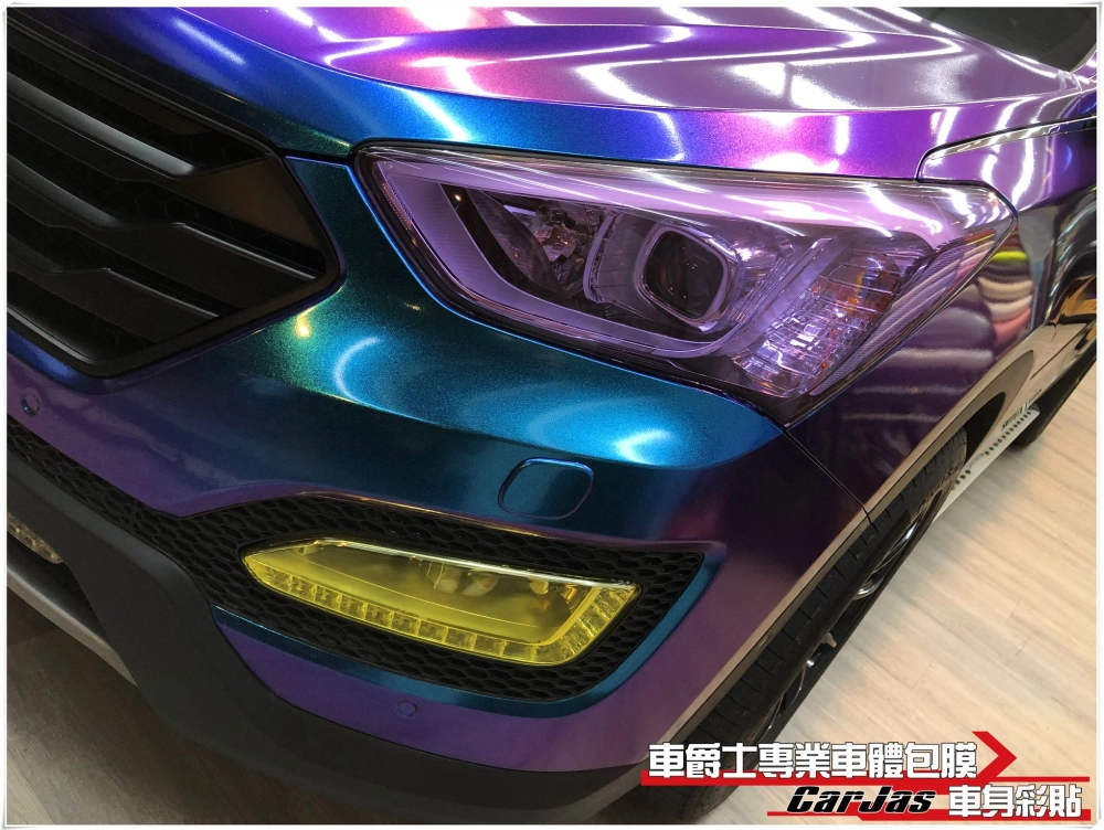 HYUNDAI SANTA FE 全車奢華變色改色包膜