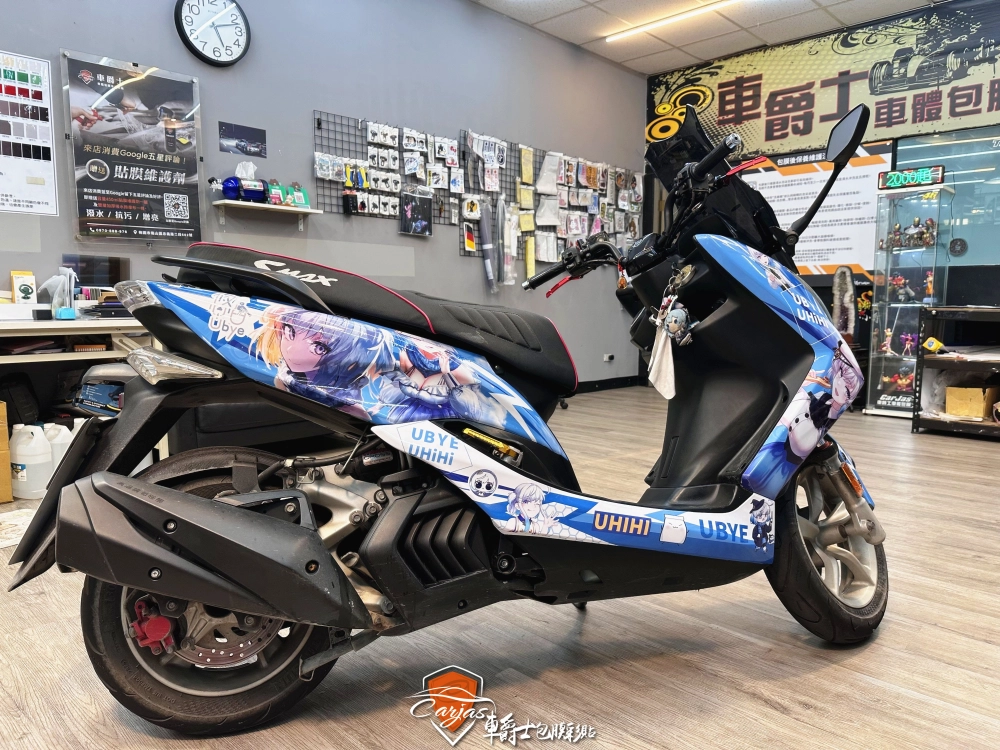 YAMAHA SMAX 全車痛車彩貼設計