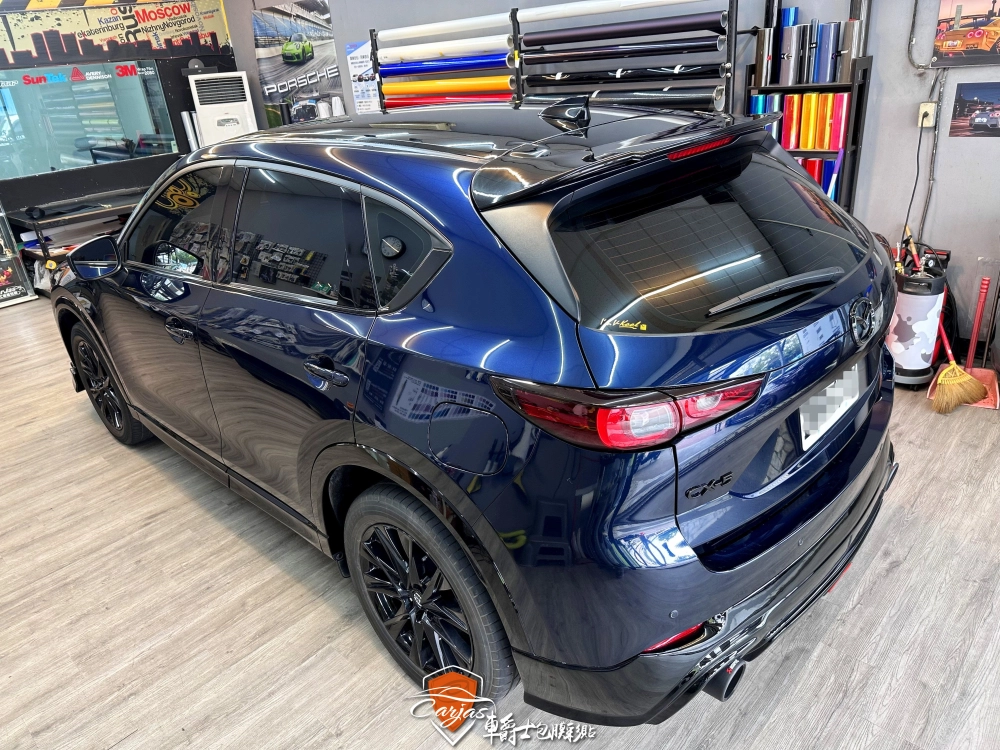 MAZDA CX-5 類全景天窗高亮黑車頂貼膜