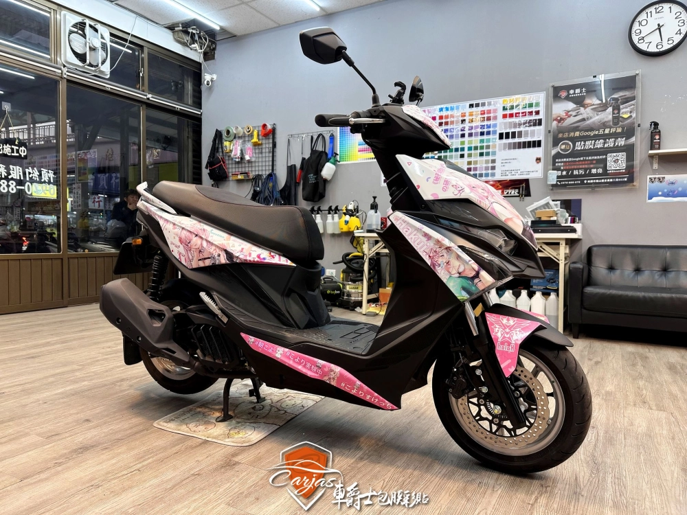 KYMCO RTS165 客製化全車痛車彩貼設計代施工