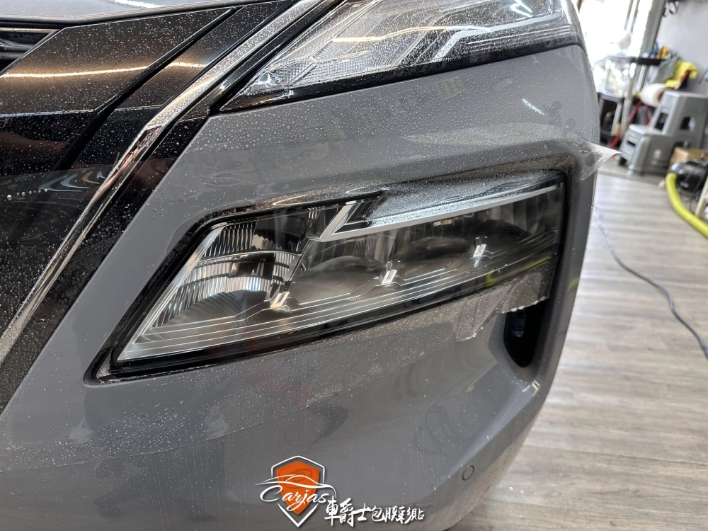 NISSAN X-TRAIL 引擎蓋、車燈、門檻 TPU自體修復透明犀牛皮保護膜